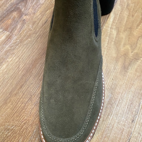 New Women’s Naturalizer Green Suede Leather Boots size 8 - Picture 5 of 7